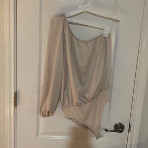 Off the shoulder blouse body suit